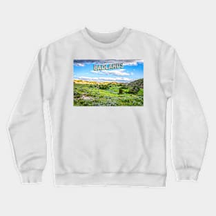 North Dakota Badlands Crewneck Sweatshirt